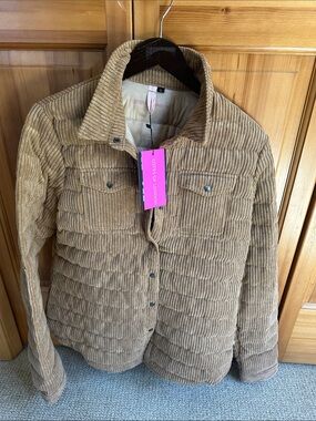 Coats of London, the Harrow corduroy down shirt Jacket